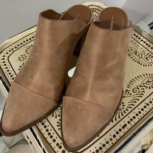 Leather Suede Slip On